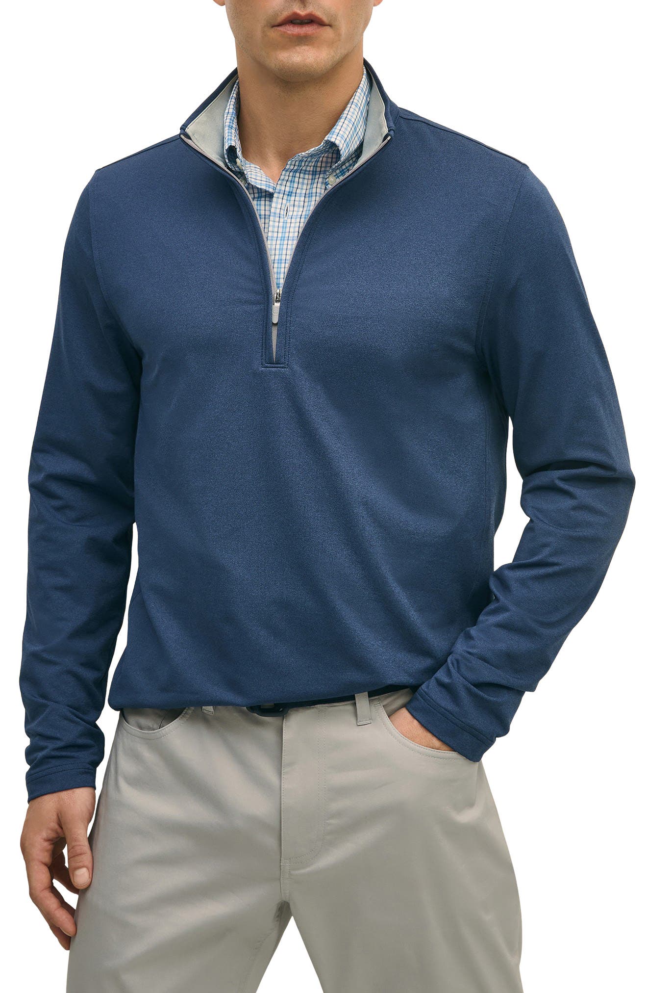 selected NAVY HEATHER