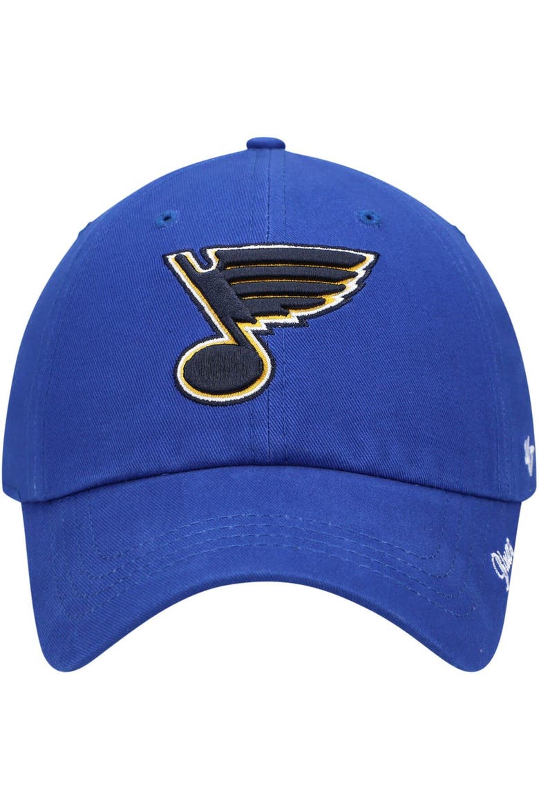 Women's '47 Blue St. Louis Blues Team Miata Clean Up Adjustable Hat, Alternate, color, Blue