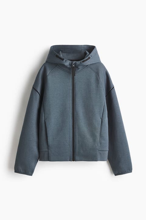 Sports Zip-through Hoodie With Drymove