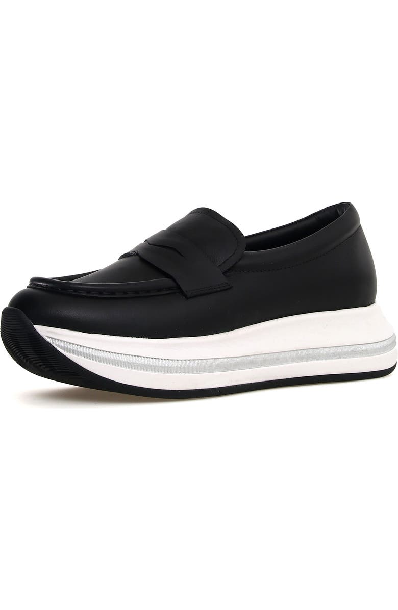 Voile Blanche Merry Penny Loafer, Main, color, Black