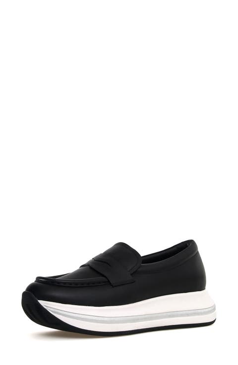 VOILE BLANCHE☆プラットフォームスリッポン ブラック Shop Black Voile Blanche Online | Nordstrom