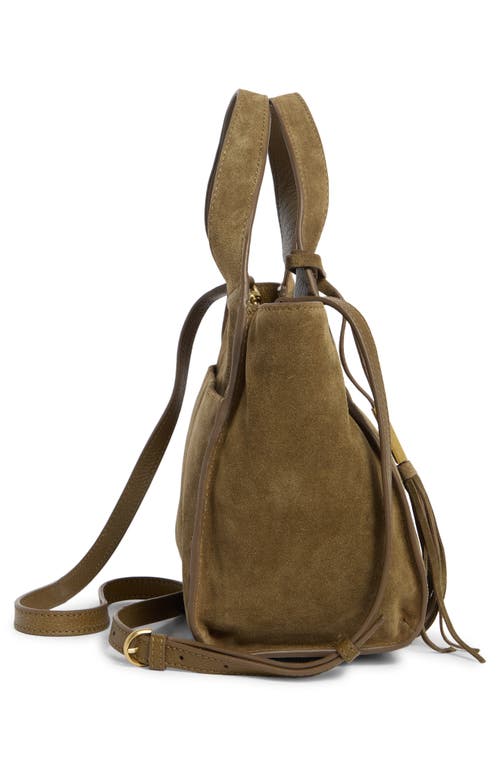 Vince Camuto Aleah Leather Satchel In Brown