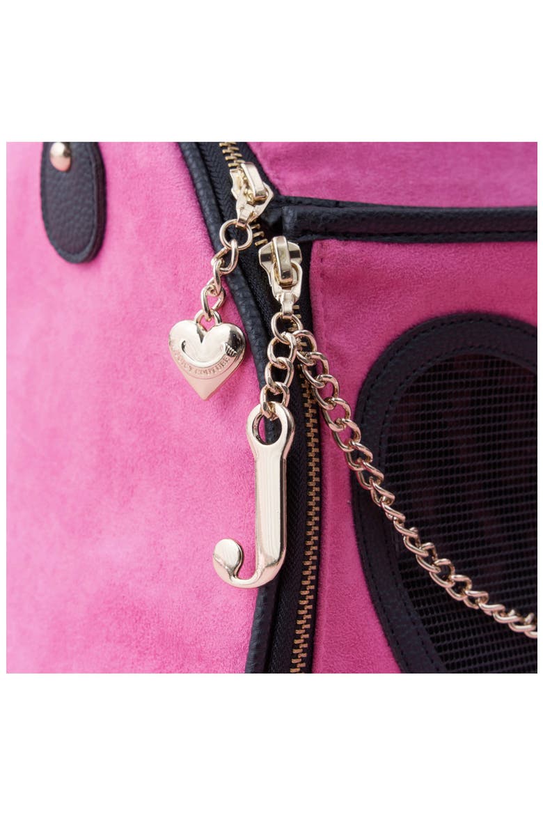 Give Me Treats Pet Carrier Duffle, Alternate, color, HOT PINK