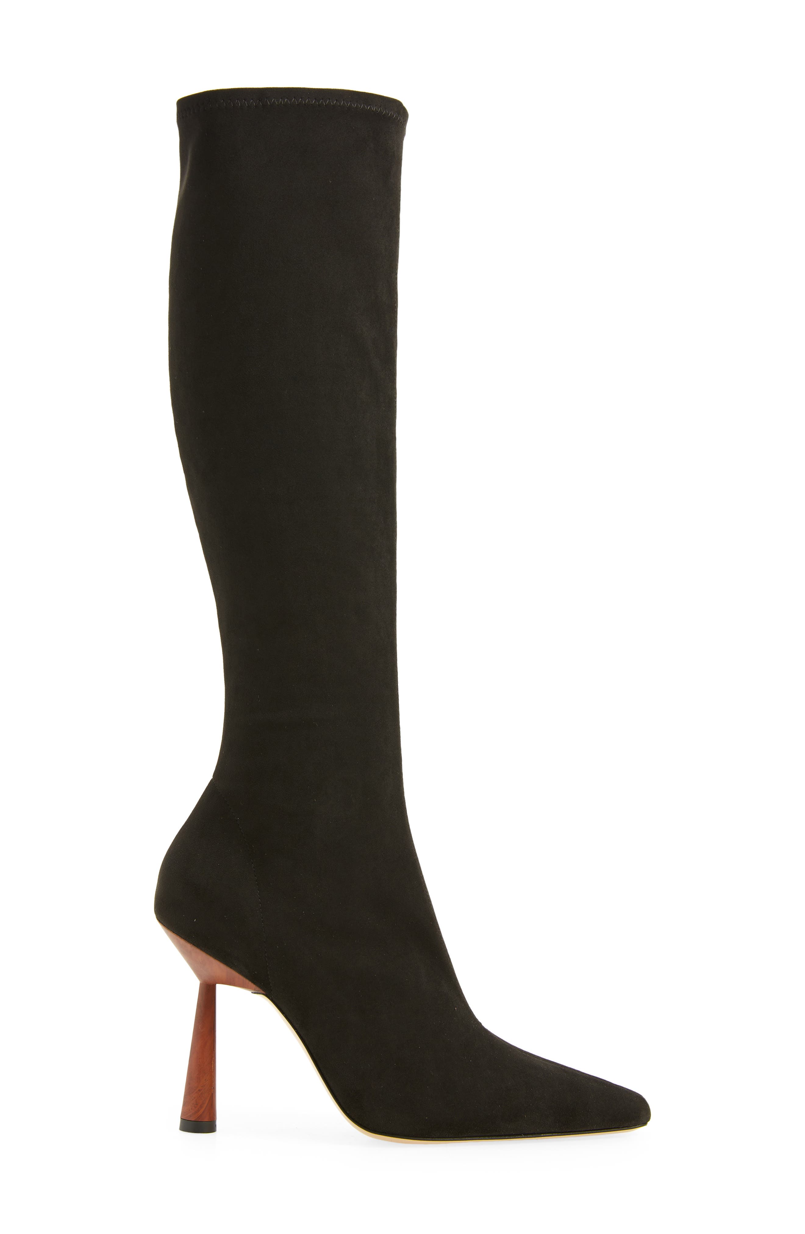 GIA BORGHINI Stretch Knee High Boot, Alternate, color, 