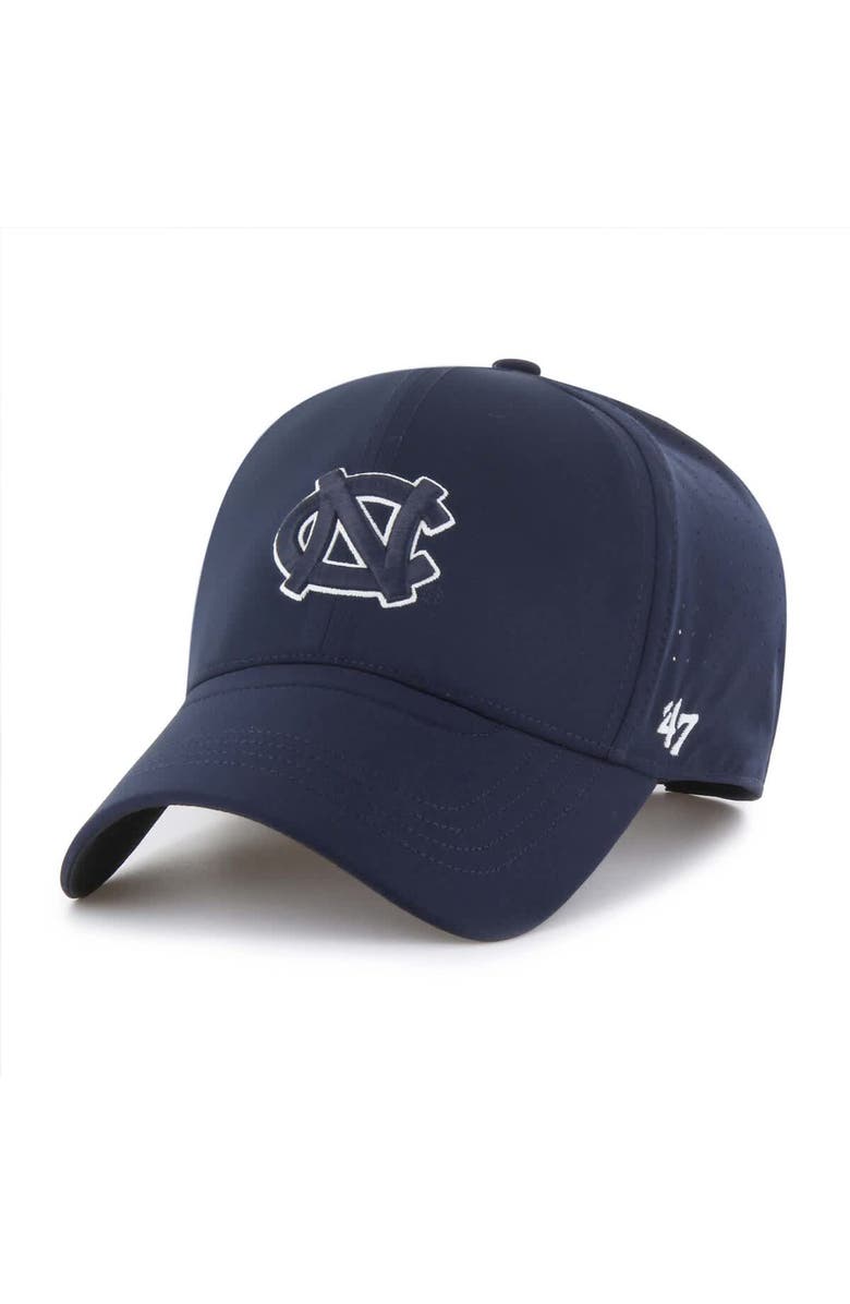'47 Men's '47 Navy North Carolina Tar Heels Forward Vent MVP Adjustable Hat, Main, color, 
