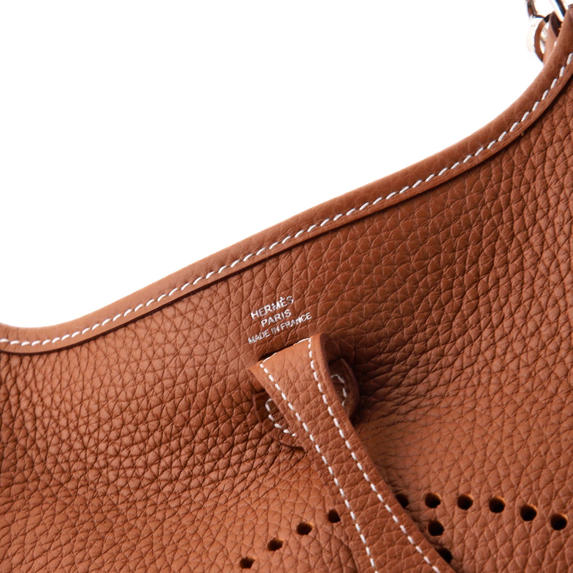 Pre-Owned Hermes Evelyne Bag Gen III Clemence TPM, Alternate, color, 