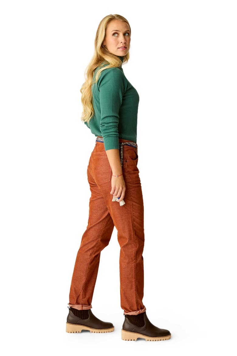 Carson Cord Hi Rise, Alternate, color, Copper