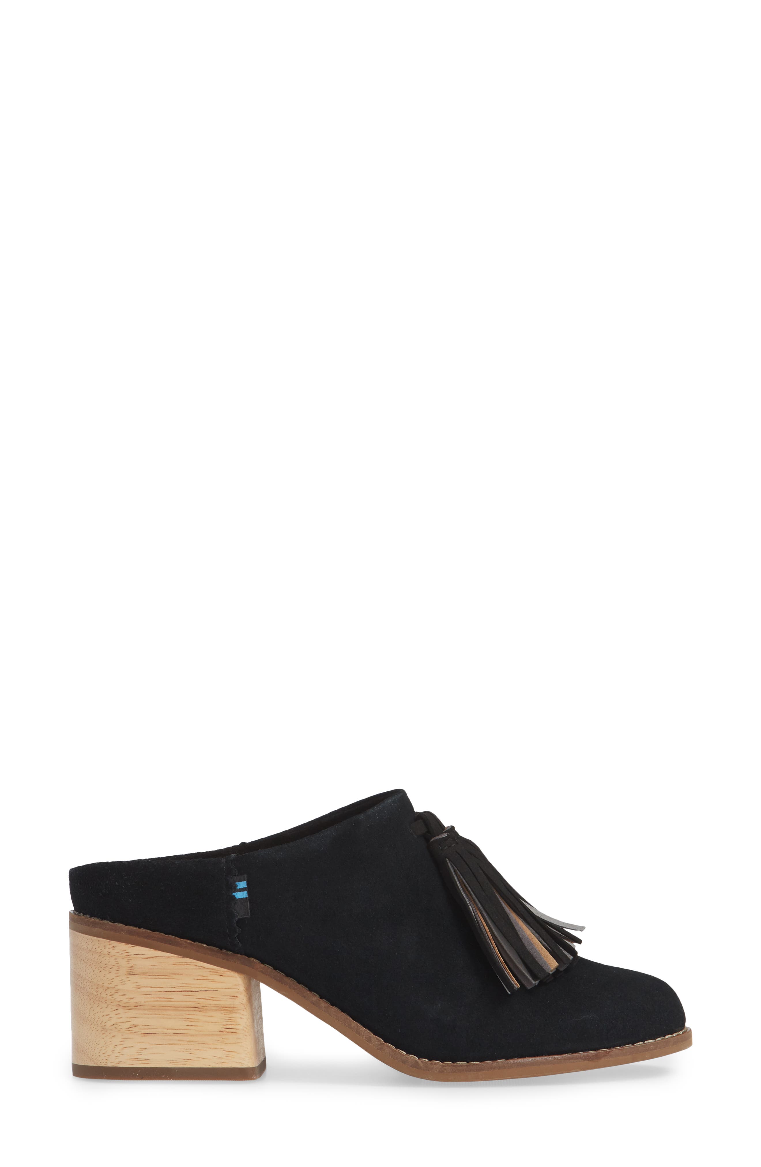 TOMS Leila Tassel Mule, Alternate, color, 