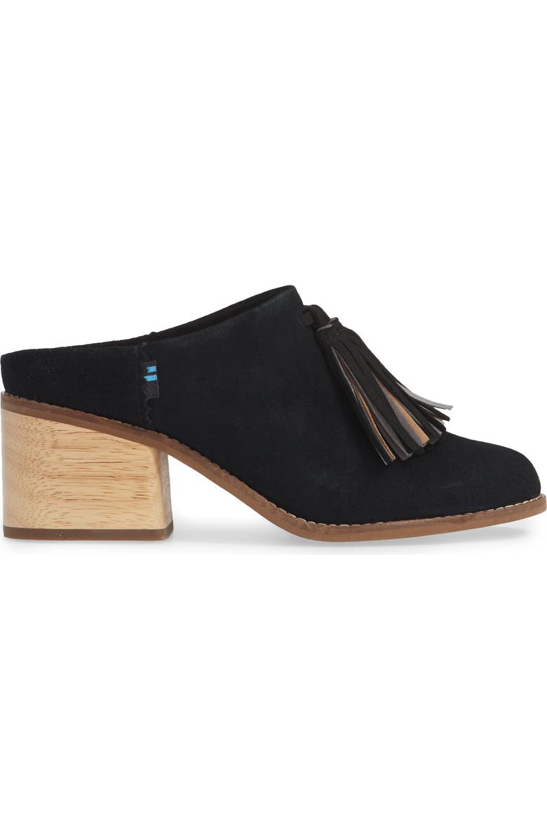TOMS Leila Tassel Mule, Alternate, color,