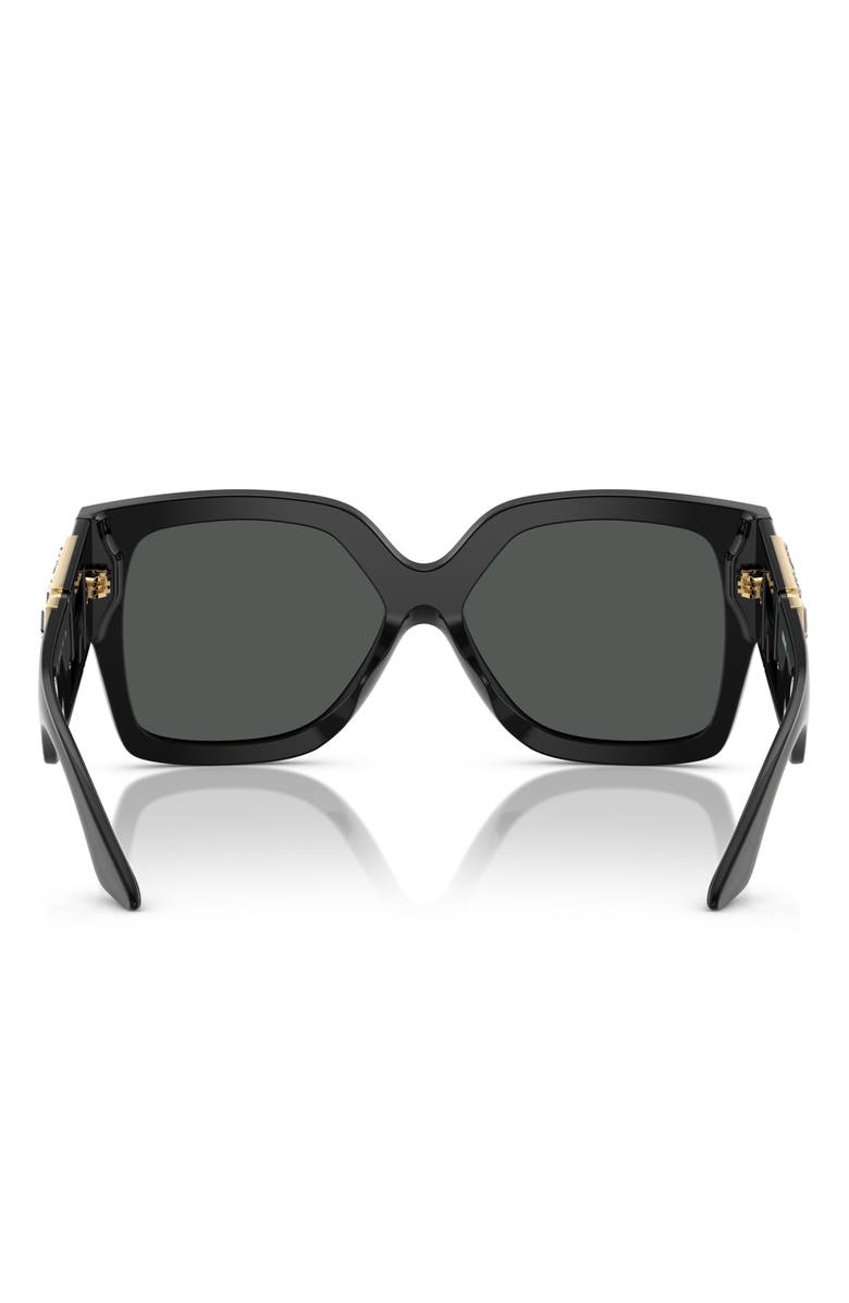 Versace 59mm Rectangular Sunglasses, Alternate, color, 