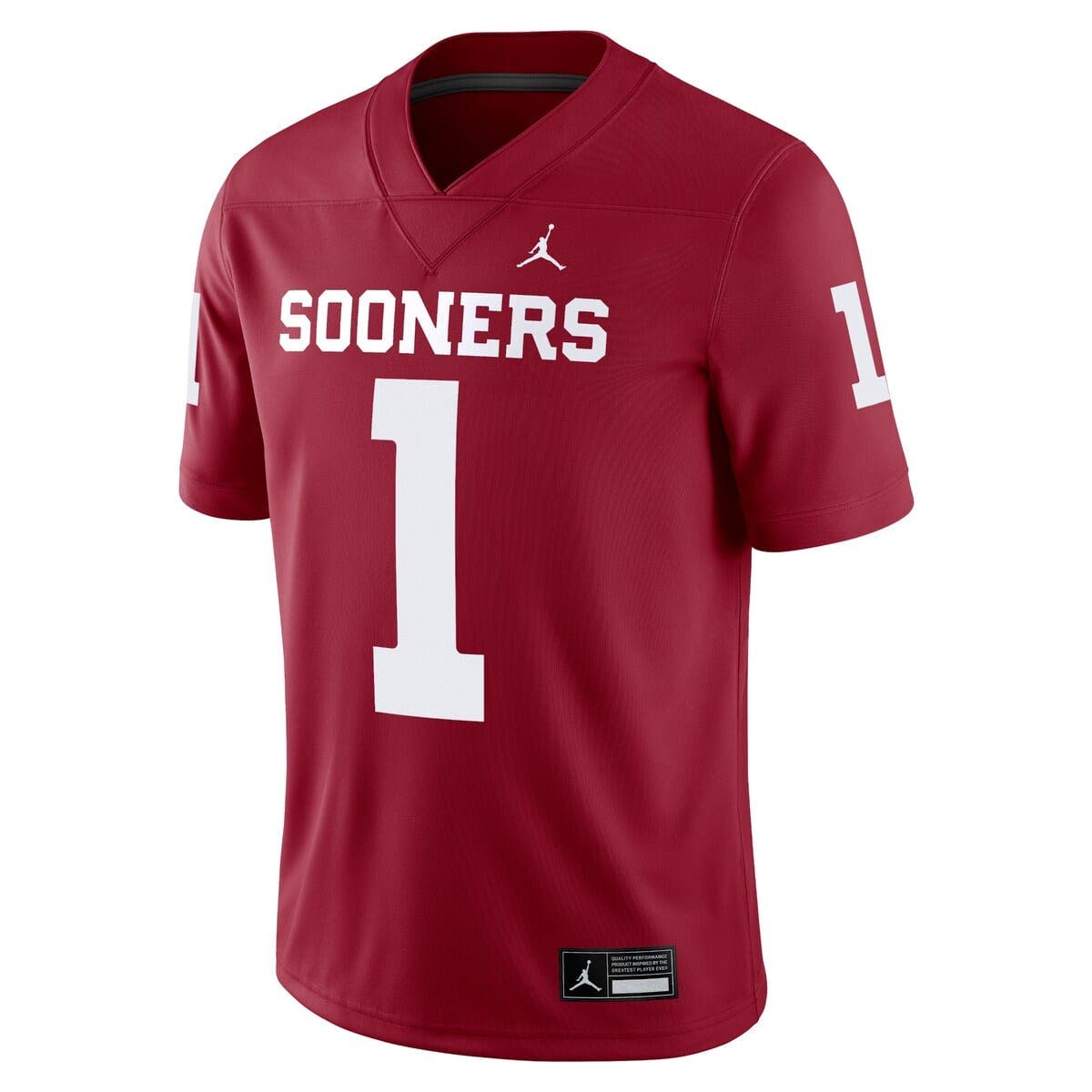 Jordan Brand Men's Jordan Brand Jalen Hurts Crimson Oklahoma Sooners ...