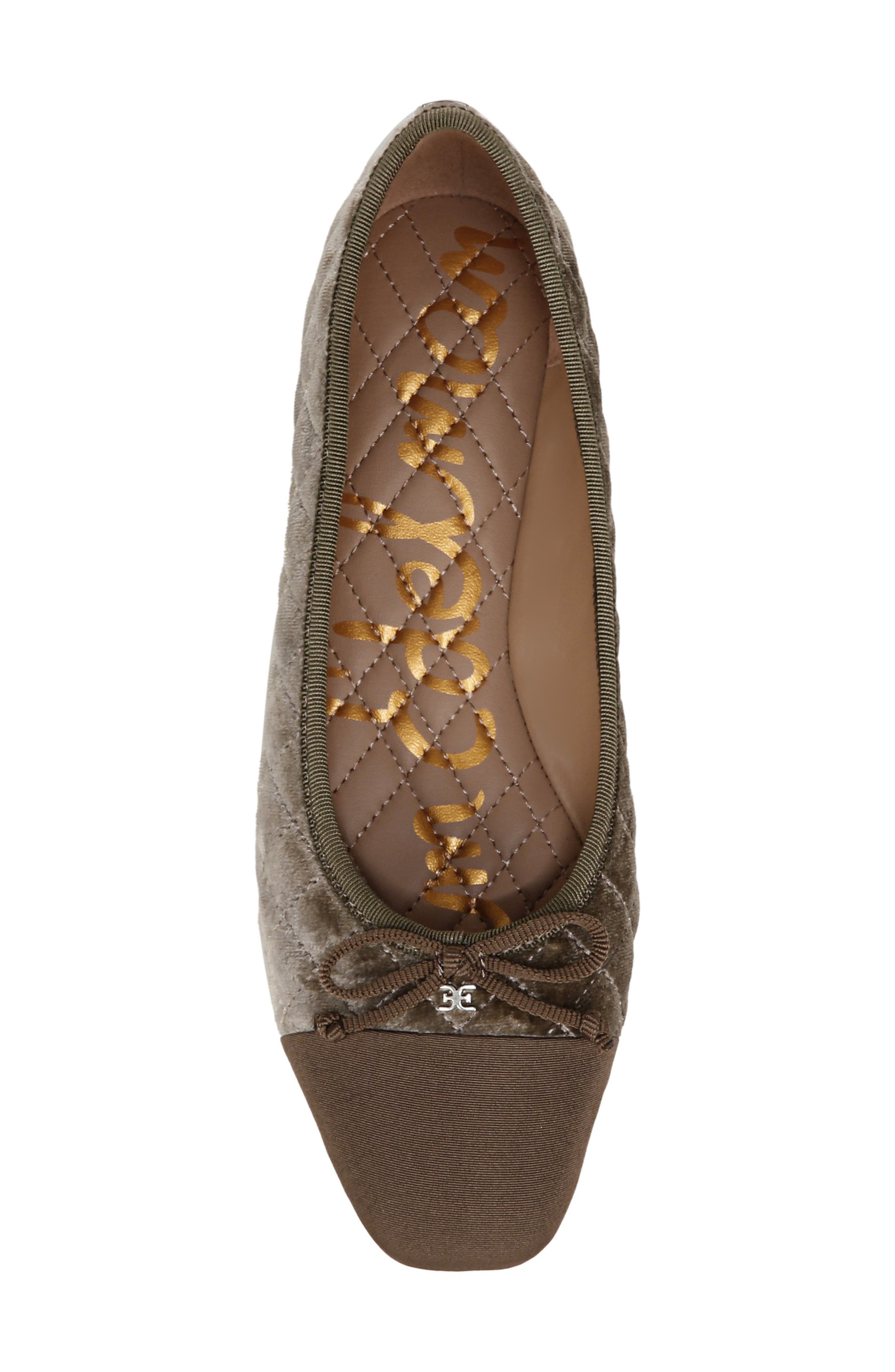 Sam Edelman Marilyn Cap Toe Ballet Flat, Alternate, color, Dark Silver Sage