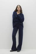 NAKED CASHMERE Campbell Ribbed Crewneck Cashmere Sweater
