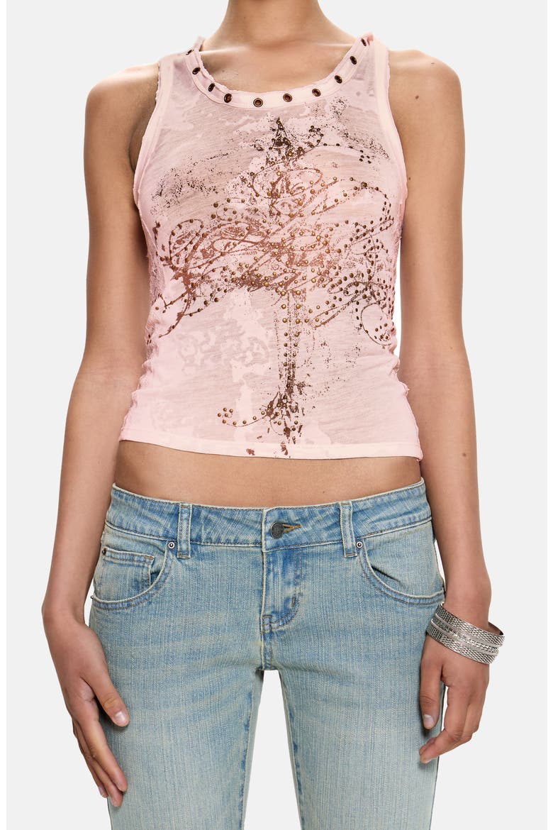 Ramona Burnout Vest Top (Women) | Nordstrom