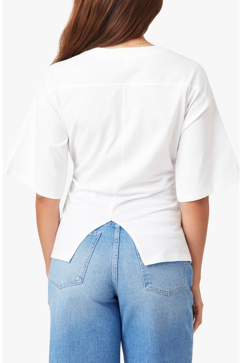 The Kai Flyaway T-Shirt, Alternate, color, BRIGHT WHITE