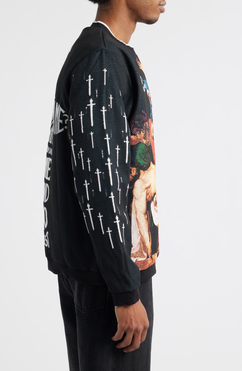 VERYRARE Entombment Crewneck Sweatshirt, Alternate, color, Black