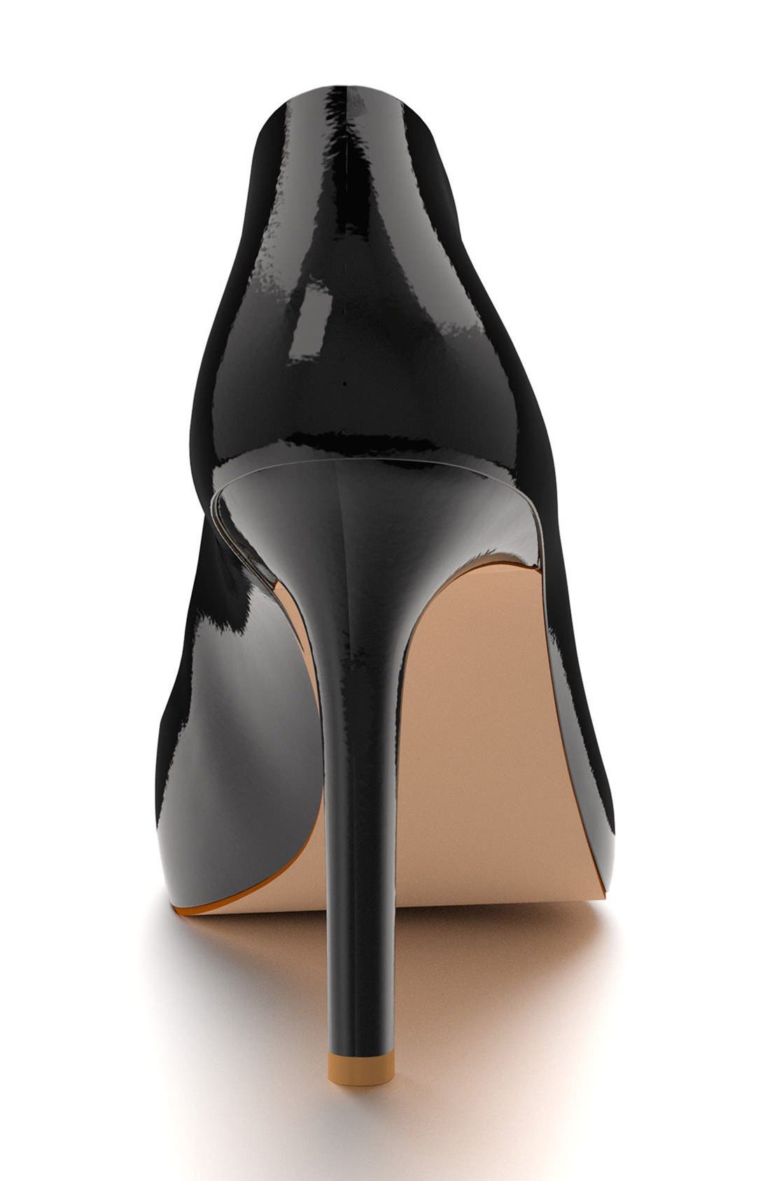 Pointy Toe Pump, Alternate, color, BLACK PATENT