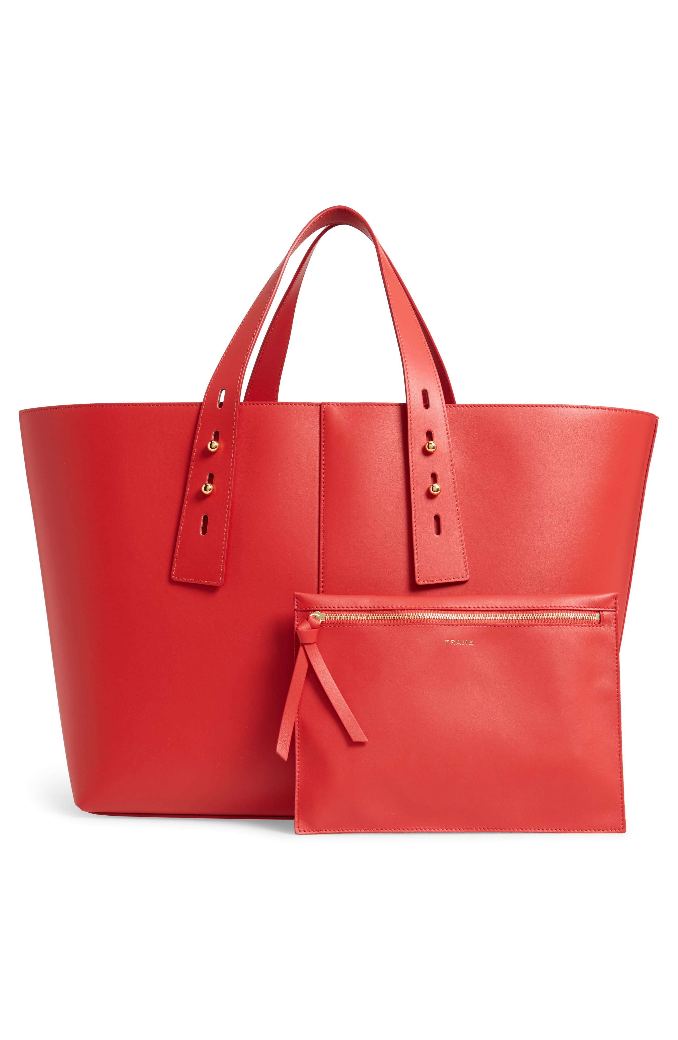 Les Second Large Tote, Alternate, color, LIPSTICK