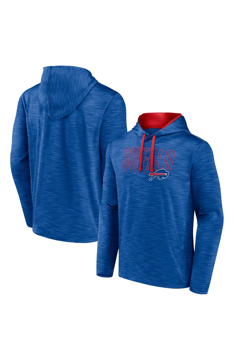 FANATICS Men's Fanatics Branded Heather Royal Buffalo Bills Hook and Ladder Pullover Hoodie, Alternate, color, Heather Royal