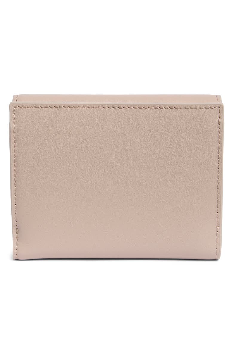 Meti Leather Trifold Wallet, Alternate, color, DALIA F