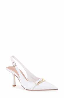 BERNESS Coraline Pointed Toe Slingback Pump