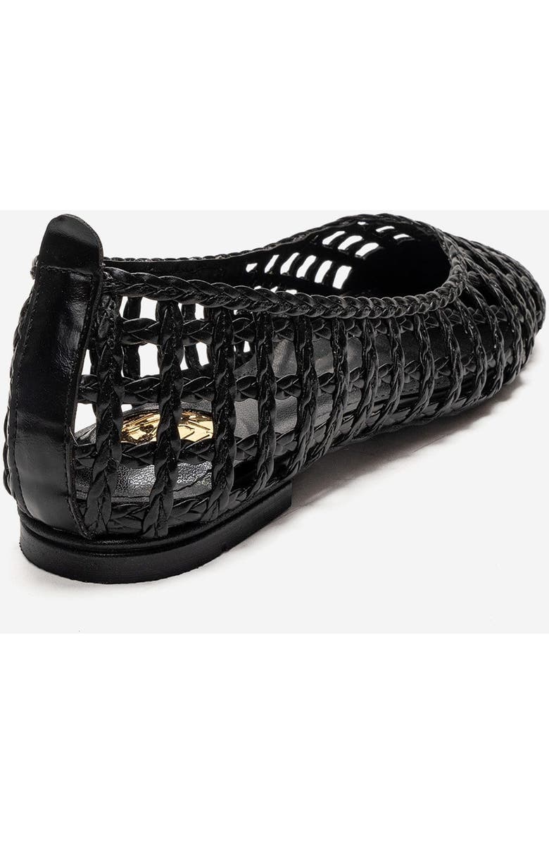 Prologue Shoes Elvaris Woven Ballet Flat, Alternate, color, Black