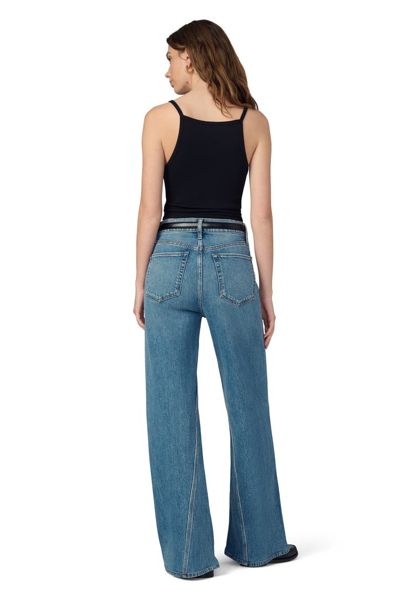 The Mia High Waist Twisted Wide Leg Jeans, Alternate, color, WONDEROUS