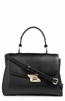 LK Bennett Darcie Leather Top Handle Bag