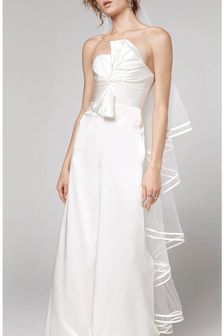Annie Strapless Jumpsuit, Main, color, IVORY
