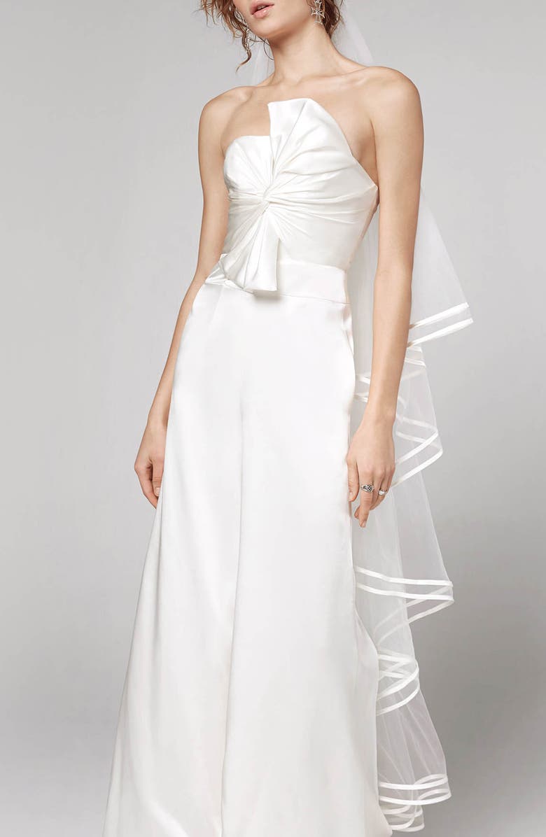 Fame and Partners Annie Strapless Jumpsuit, Main, color,