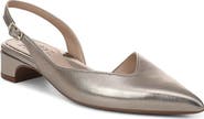 Naturalizer Rhett Leather Pointed Toe Slingback Pump
