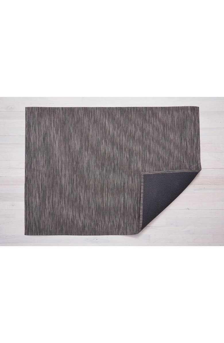 Chilewich Textured Woven Indoor/Outdoor Floor Mat, Alternate, color, Grey Flannel