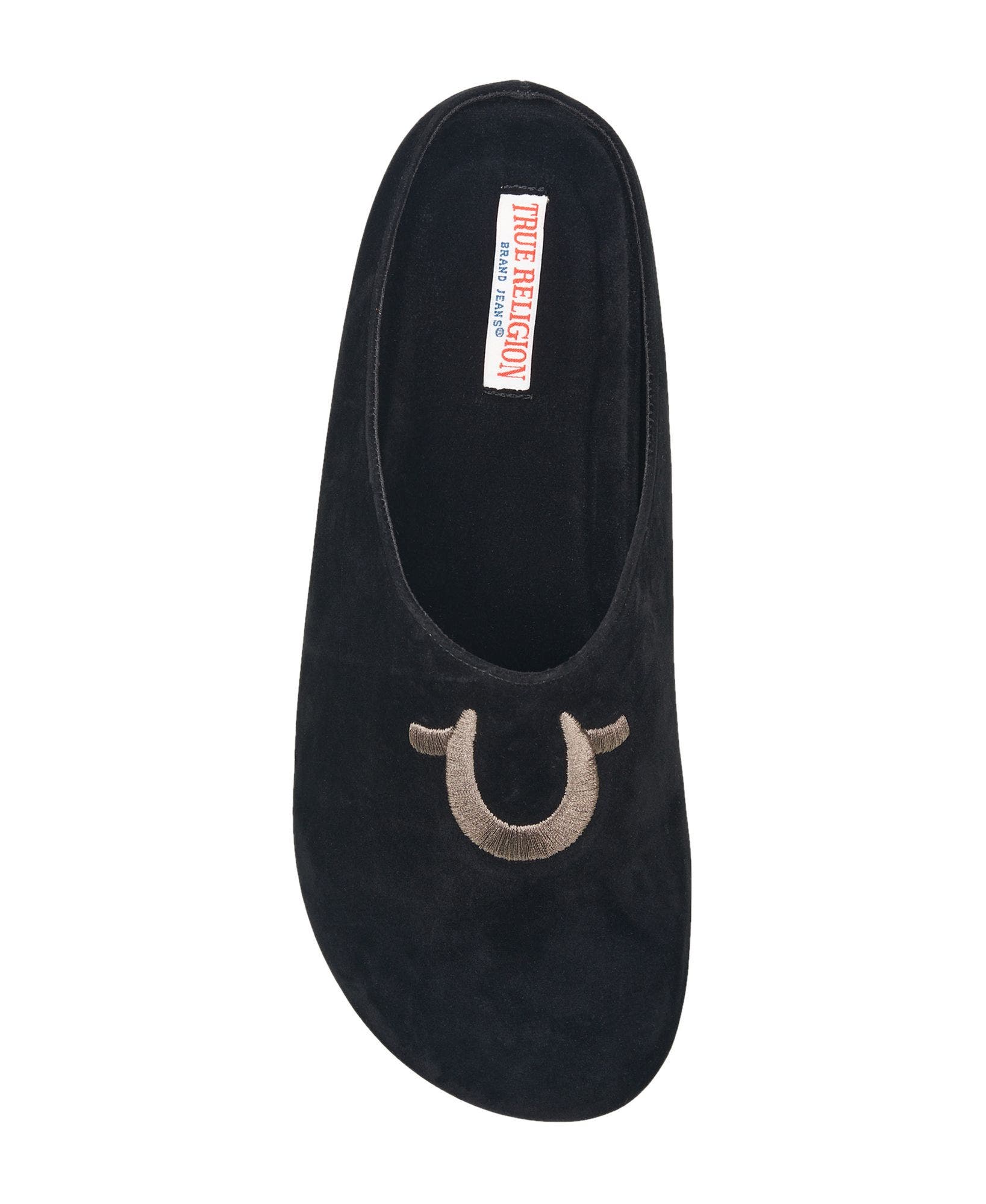 Fetty Horseshoe Logo Clog, Alternate, color, Black