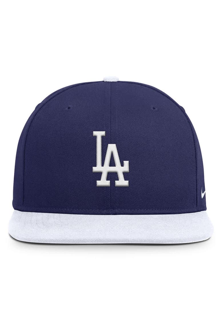Men's Nike  Royal/White Los Angeles Dodgers Primetime Pro Dri-FIT Snapback Hat, Alternate, color, Royal