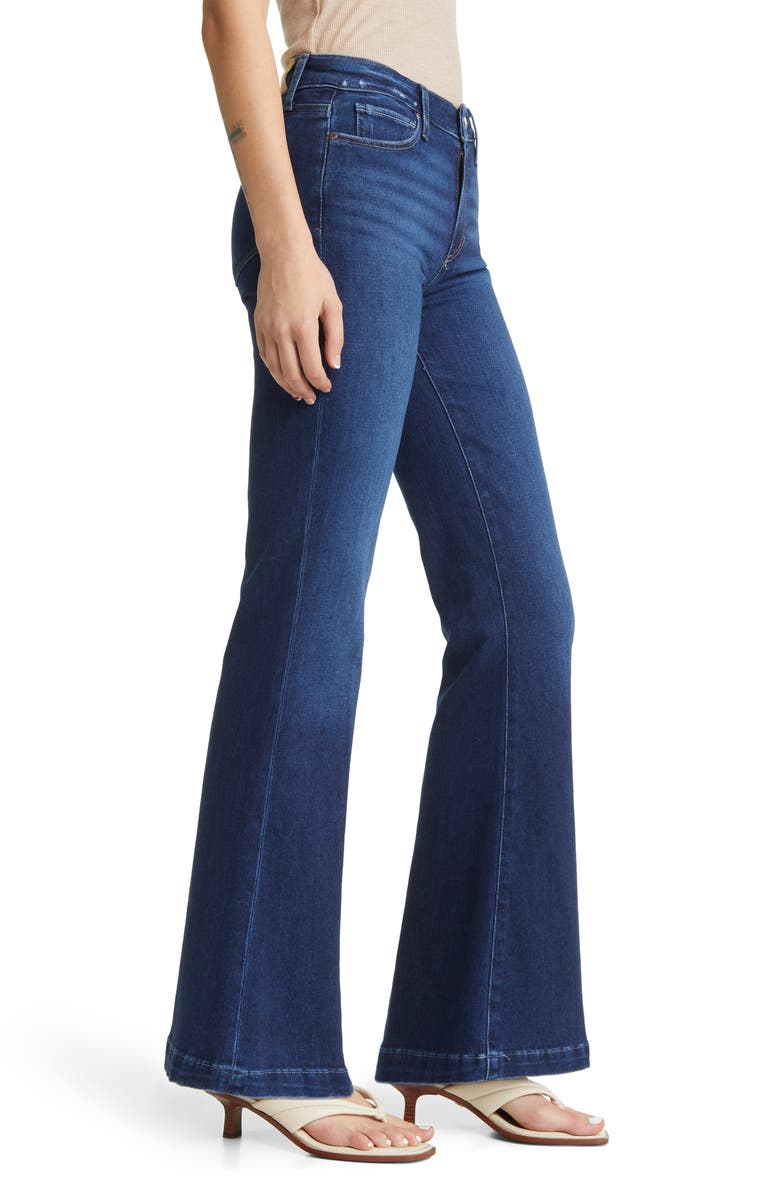 PAIGE Genevieve High Waist Flare Jeans, Alternate, color, 