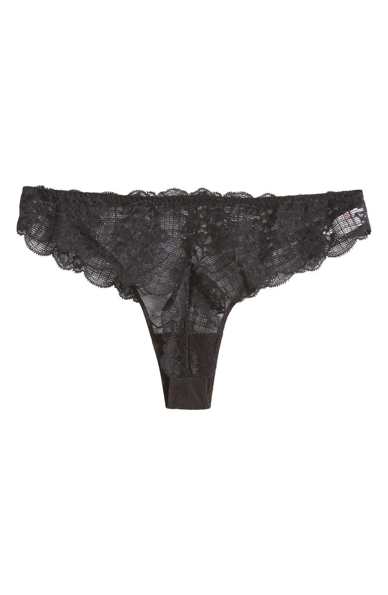 Simone Perele Reve Tanga, Alternate, color, Black
