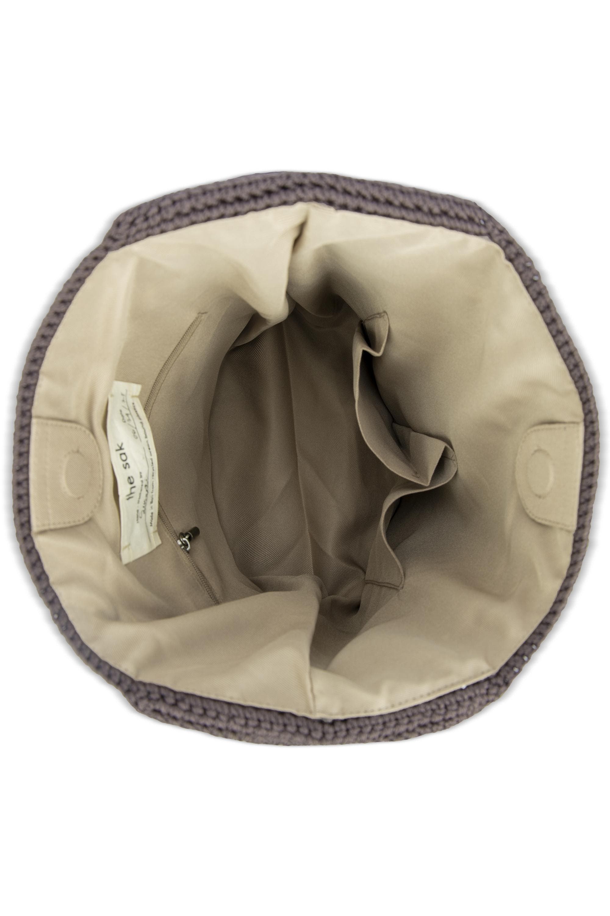 The Sak 120 Hobo Bag, Alternate, color, Mushroom Cozy Crochet