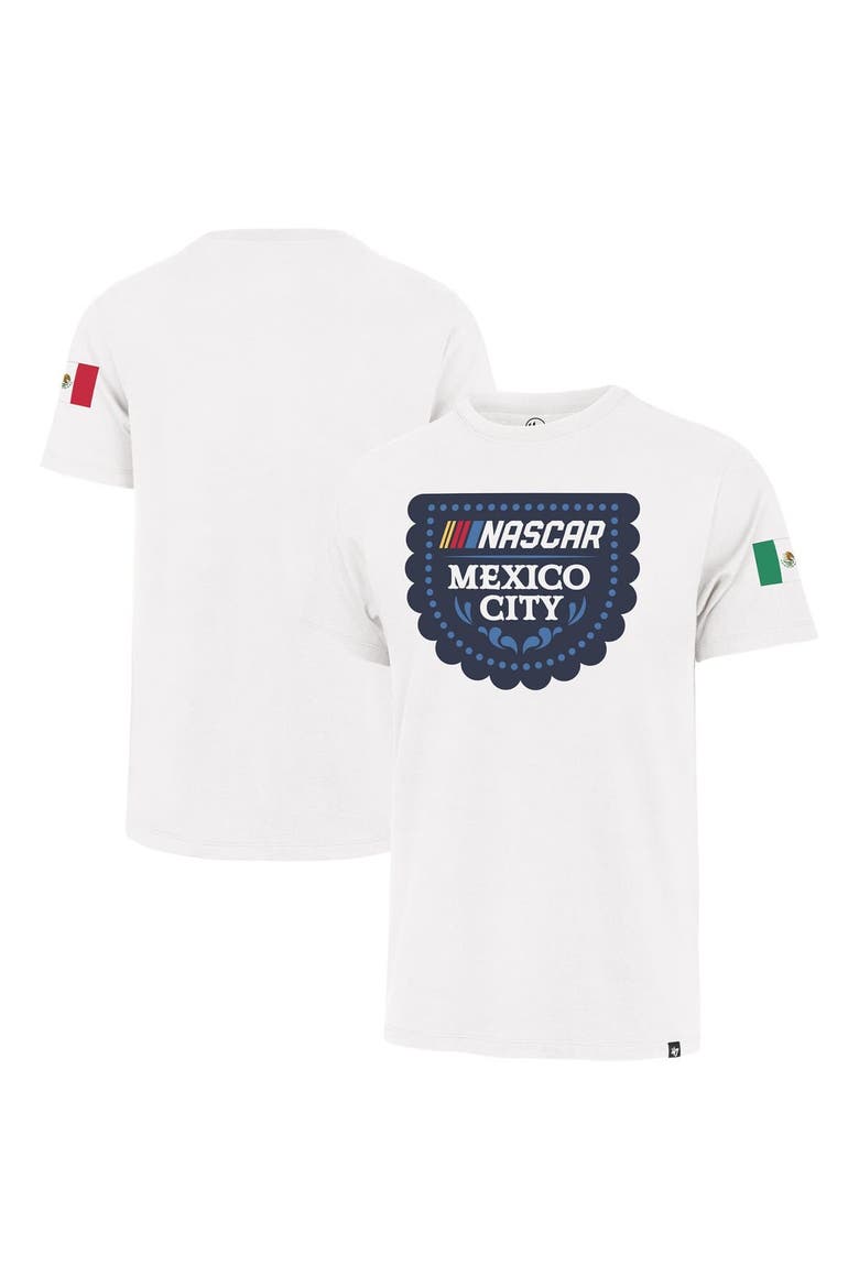 Men's '47 White NASCAR Mexico City Race Event Foundation T-Shirt, Alternate, color, White