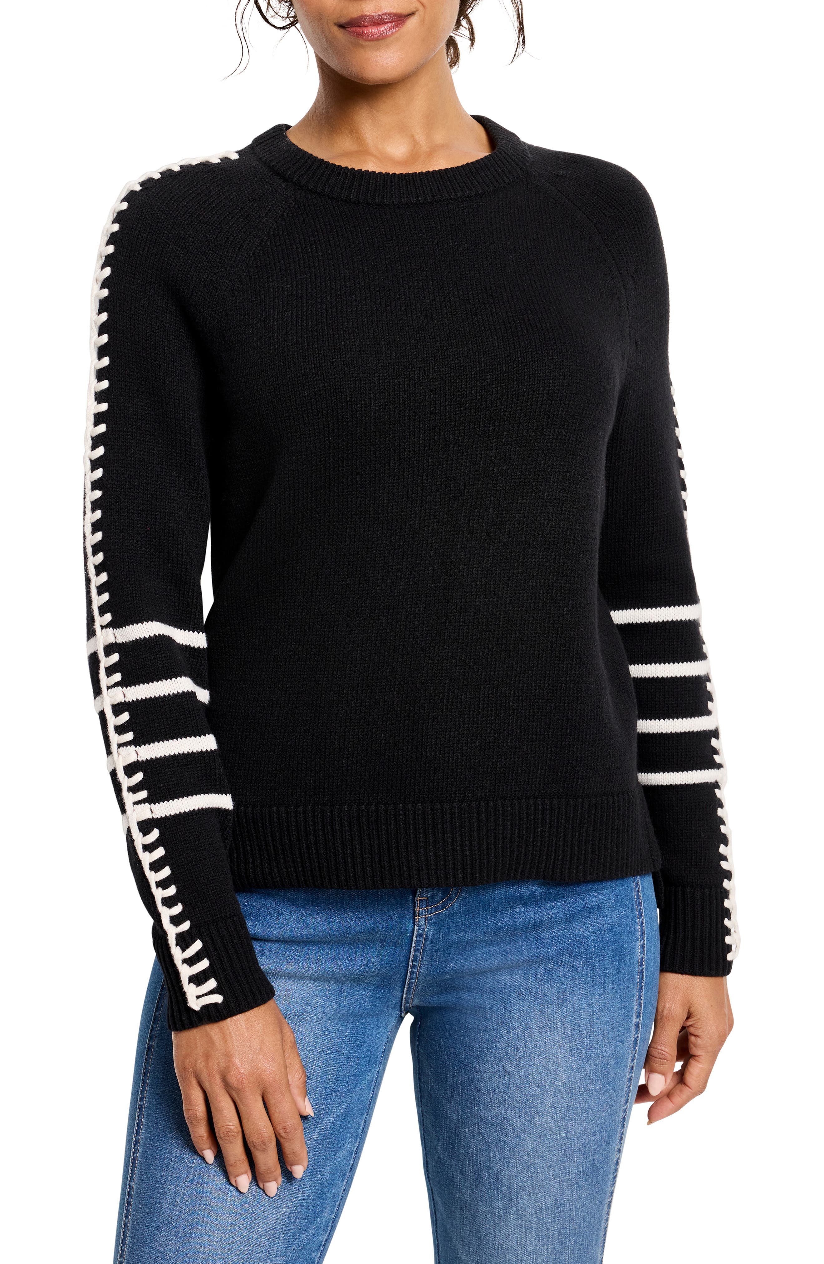 Dashing Down Whipstitch High/Low Sweater
