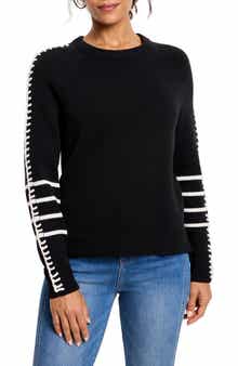 Dashing Down Whipstitch High/Low Sweater