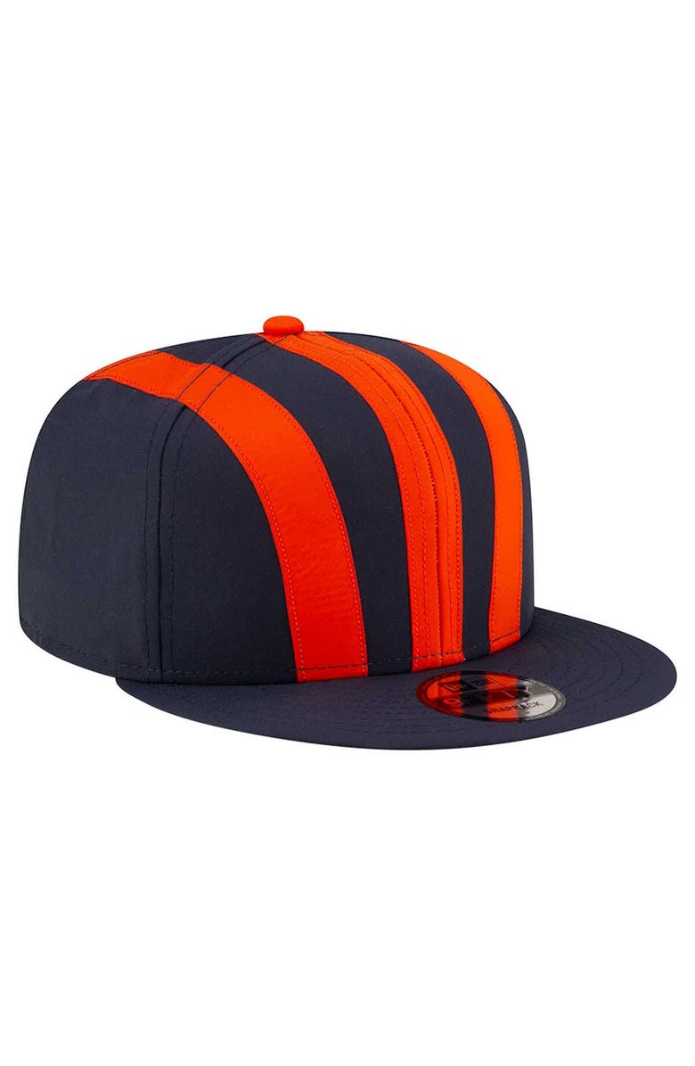 New Era Men's New Era Navy Chicago Bears Throwback Helmet 9FIFTY Snapback Hat, Alternate, color, Navy