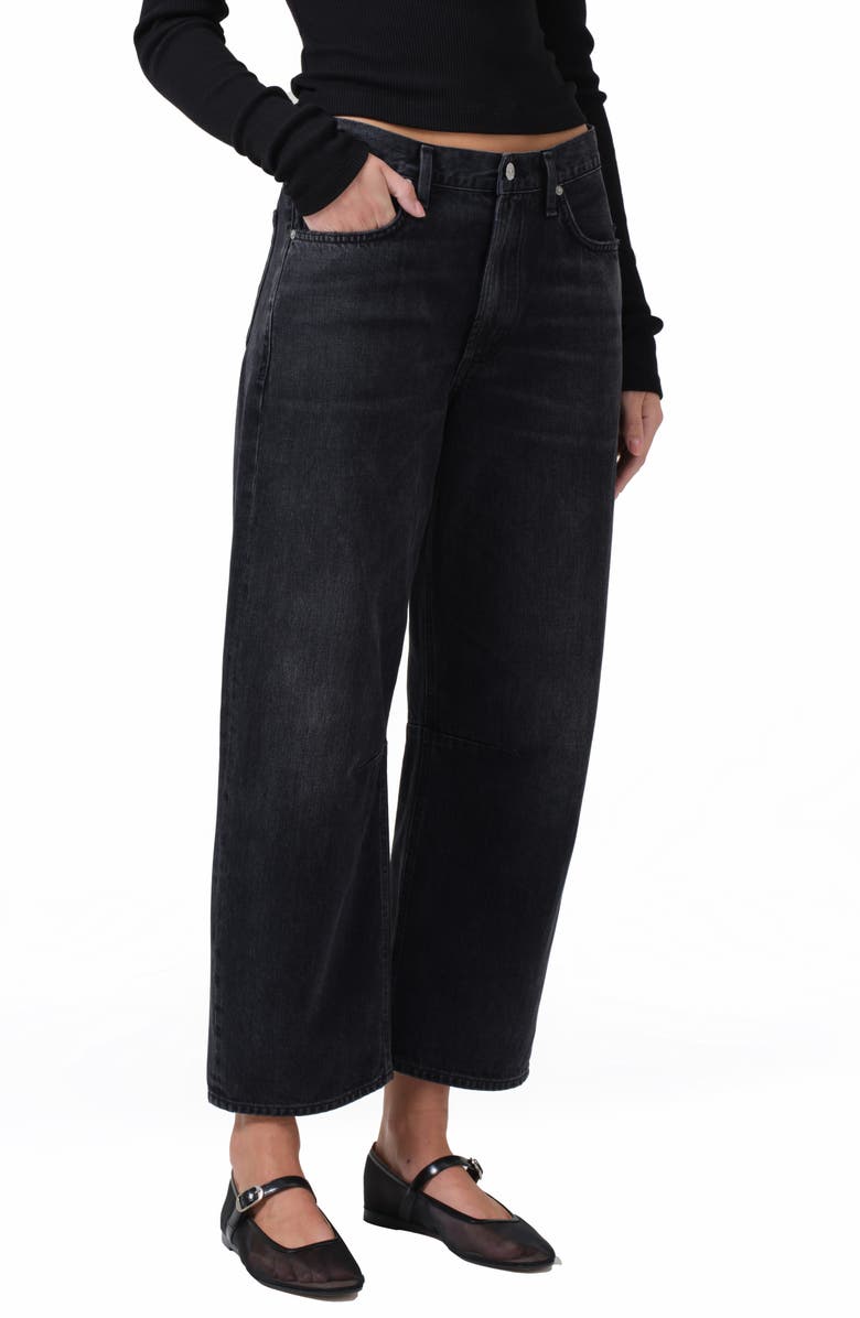 Citizens of Humanity Miro High Waist Barrel Jeans, Main, color, Domino