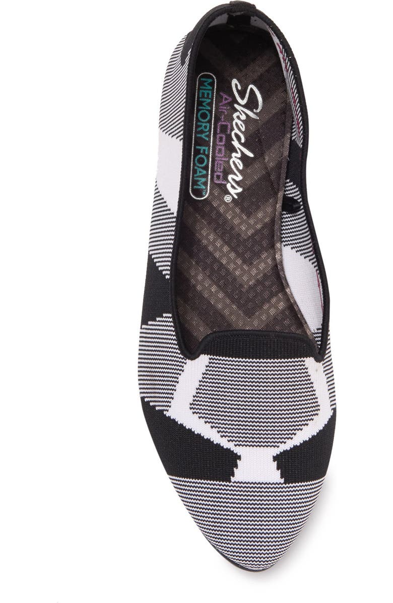 SKECHERS Cleo Sherlock Pattern Flat, Alternate, color,