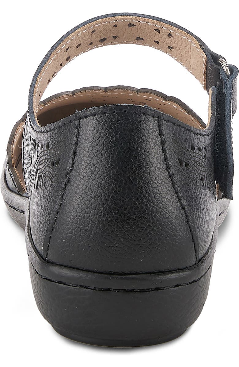 Spring Step Sabriye d'Orsay Sandal, Alternate, color, Black Leather