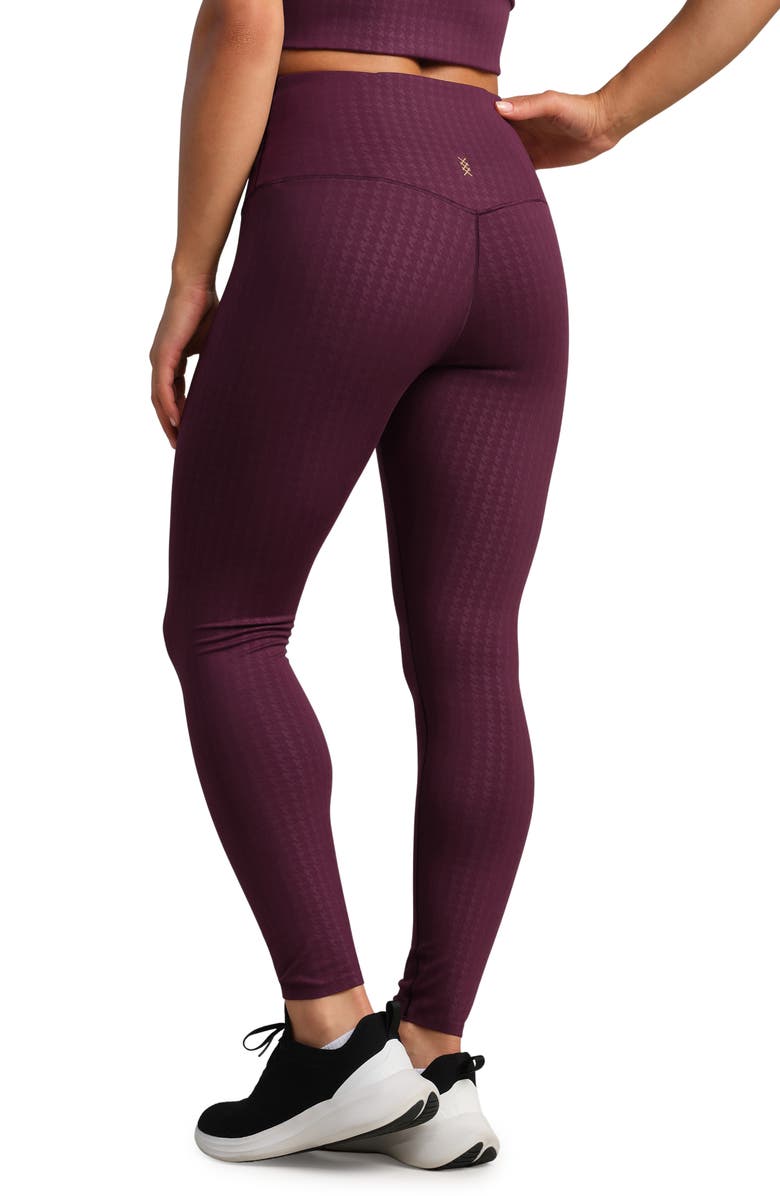 Rhone Revive 7/8 Leggings, Alternate, color, Mulberry Houndstooth