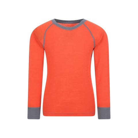 Childrens/Kids Merino II Round Neck Base Layer Top