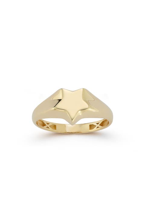 Star Signet Ring