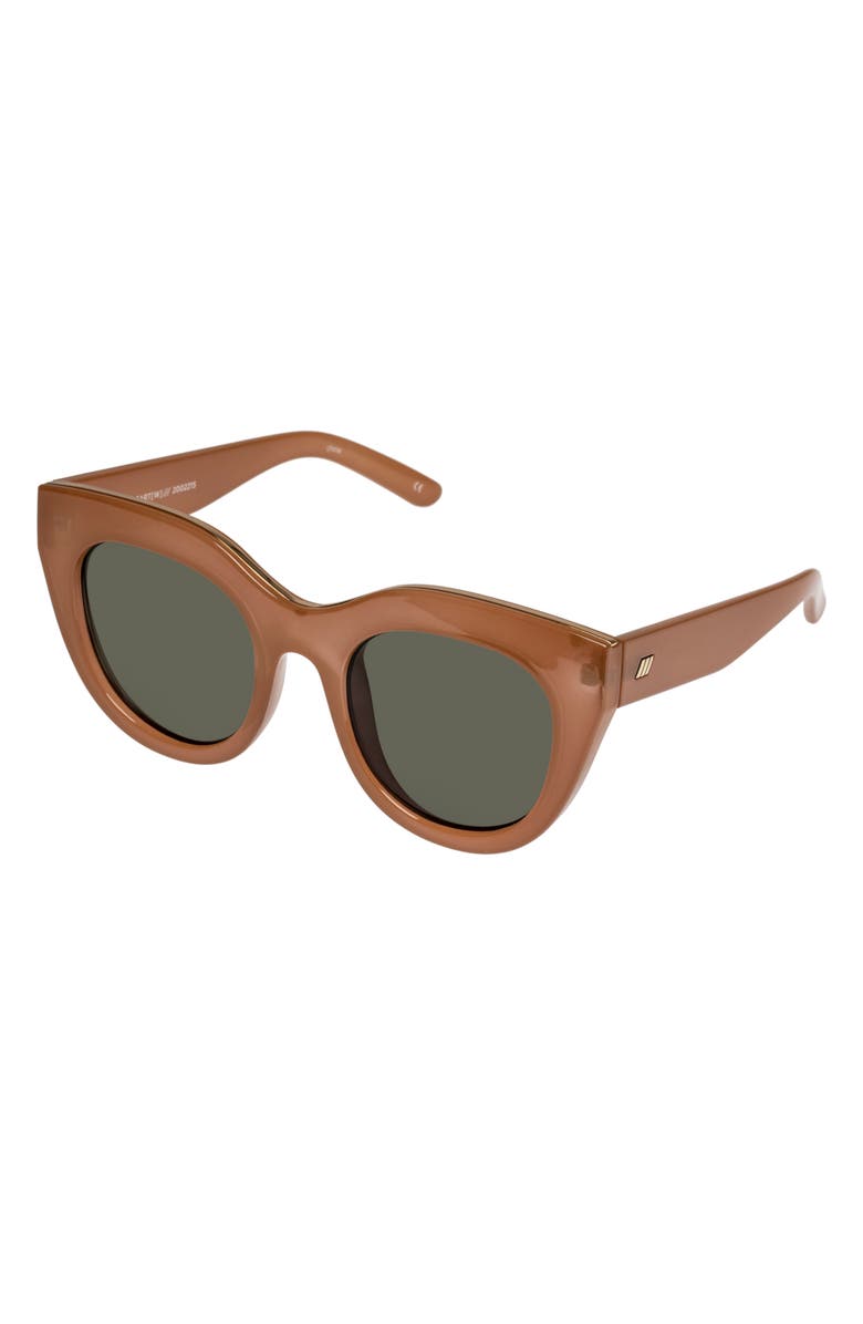 Le Specs Air Heart 51mm Sunglasses, Alternate, color, Caramel/ Khaki