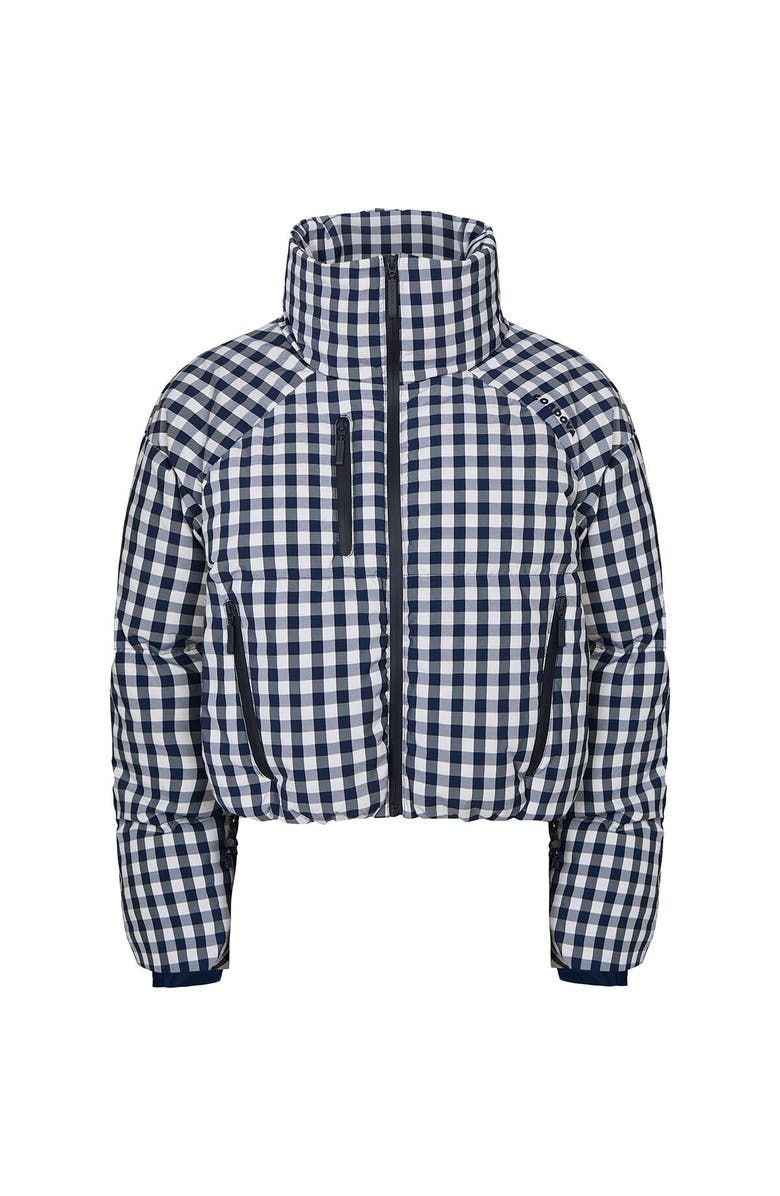 Cordova Cortina Jacket - Women
s, Alternate, color, Indigo Gingham