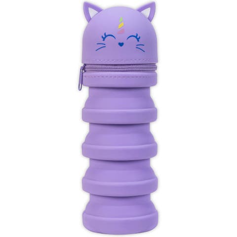 Retractable Pencil Case, Unicorn